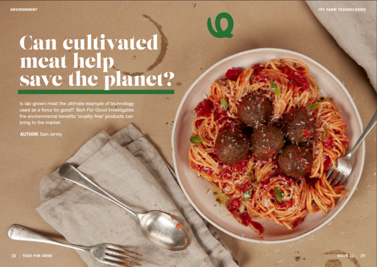 Ivy Farm Technologies Cultured Meat Sustainable Meat Production